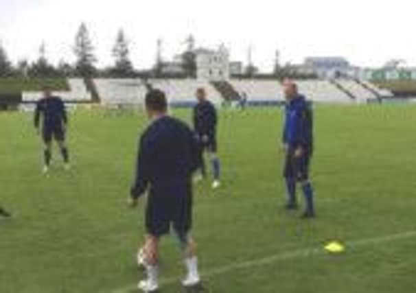 First training session