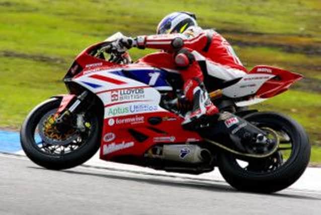 Marty Nutt took a brace of podiums at Knockhill. Picture by Glynne Lewis