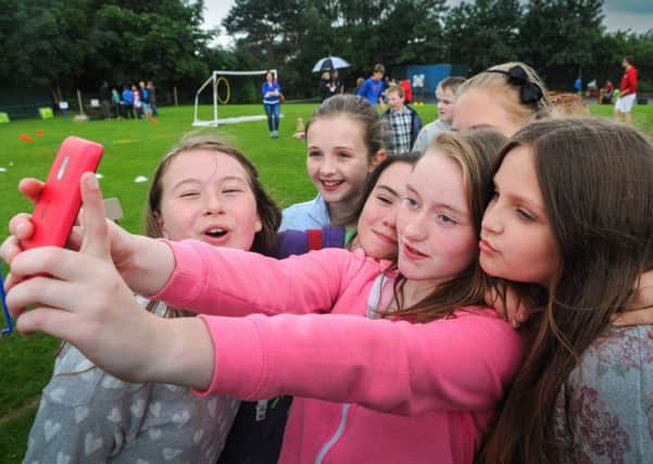 Selfie's are all the rage and that was the case at the Moneymore PS Fun Night.INMM2714-342
