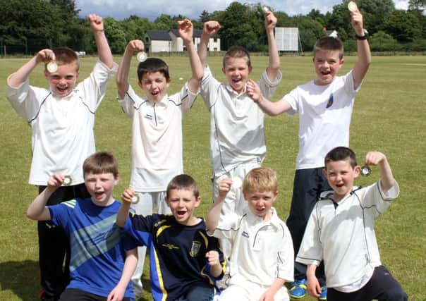 Donemana, winners of the Under 11 Kwik cricket competition.