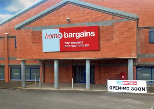 Discount retailer Home Bargains is creating up to 40 new jobs with the opening of a store at Granges Street, Ballyclare.