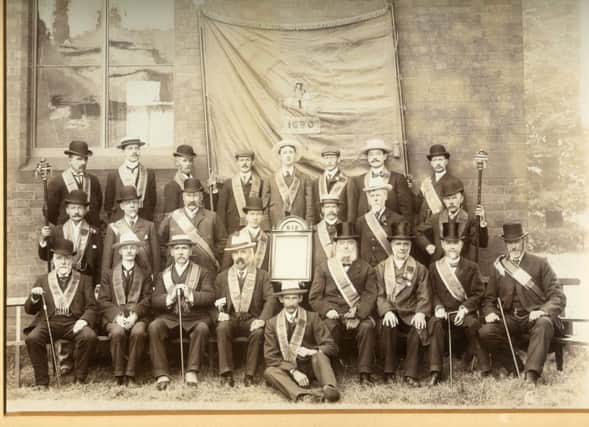 Verners Loyal Orange Lodge 915 pictured on July 12, 1905