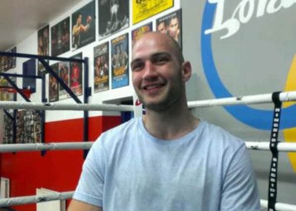 Heavyweight fighter Steven Ward is aiming for gold at this month's Commonwealth Games.