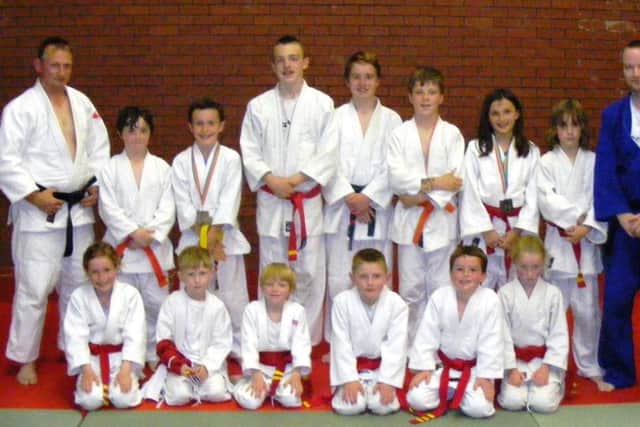 Members of Coleraine Judo Club who went through their summer grading. (S)