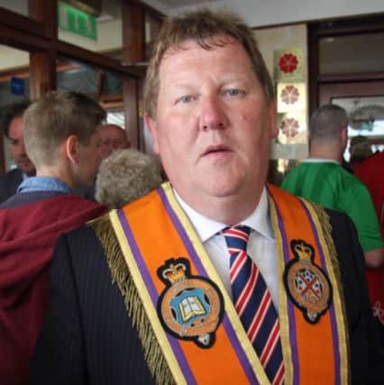 Grand Master of the Donegal Orange Order expressed his delight at the invitation to President Michael D Higgins to attend the march in Rossnowlagh. INDP 0707 David Mahon 1 MVB