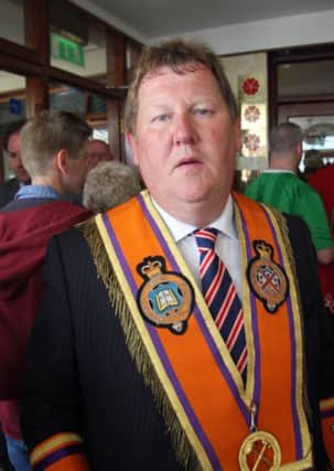 Grand Master of the Donegal Orange Order expressed his delight at the invitation to President Michael D Higgins to attend the march in Rossnowlagh. INDP 0707 David Mahon 1 MVB