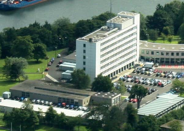 The DVA Offices at The County Hall in Coleraine were 300 were told by email they are to lose there jobs.PICTURE MARK JAMIESON.