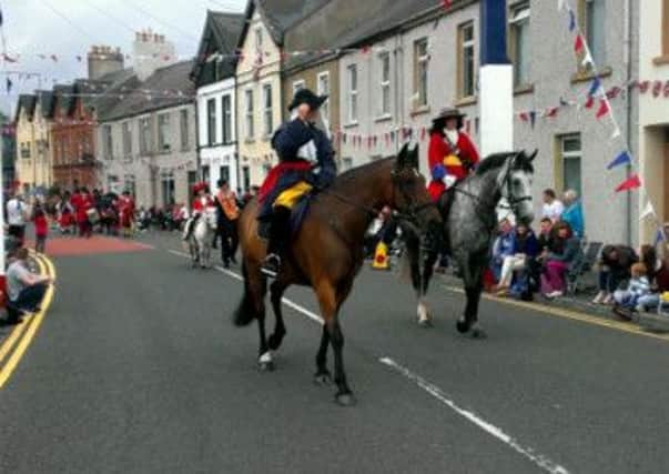 The flagship Twelfth parade in Larne  INLT 29-999-CON