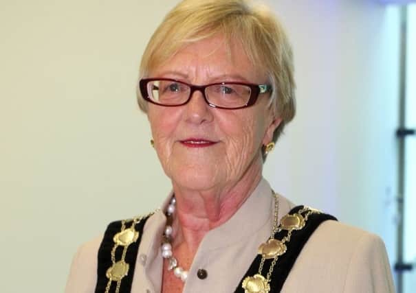 New Mayor of Ballymena, Cllr. Audrey Wales. INBT24-206AC
