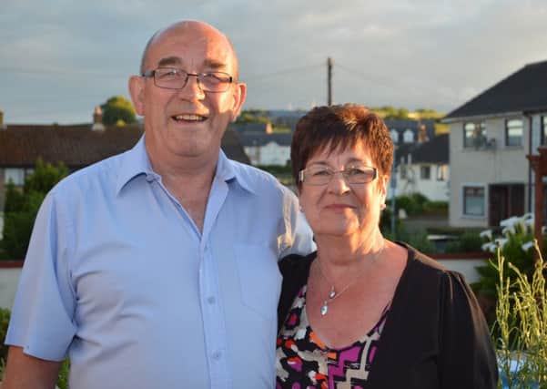 Billy and Jean Ferguson celebrated their 50th wedding anniversary on June 20. They were married in 1964 at Magheramorne Presbyterian Church by Rev Douglas Hamilton and had their wedding reception in Candlelight Inn at Ballygally Castle. INLT 28-676-CON
