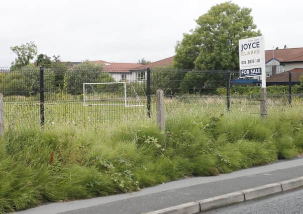 The site on the Tandragee Road which is for sale.