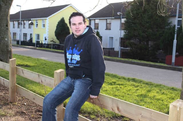 Ballysally Youth and Community Worker Johnny Doey. PICTURE MARK JAMIESON.