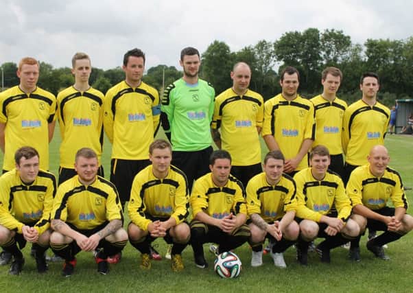 The Desertmartin team who played Dungannon Swifts