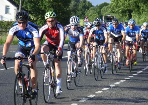 Action from last week's Inter club road race at Slaght.