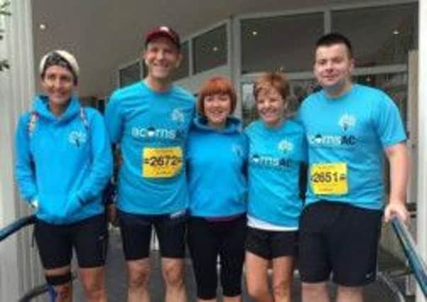 Sharon Eastwood, John Knocker, Mary Devlin, Rosemary Hargan, Kevin Loughran who took part in the Killarney half marathon and 10k