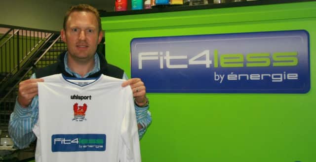 Fit4Less gym owner Chris Brown proud to sponsor LLFC.