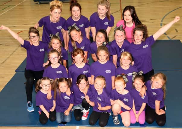 The Euphoria Allstar Northern Ireland Cheer and Dance Group pictured at North Coast Integrated College. The group meet every Friday from 6pm and all age groups are welcome.