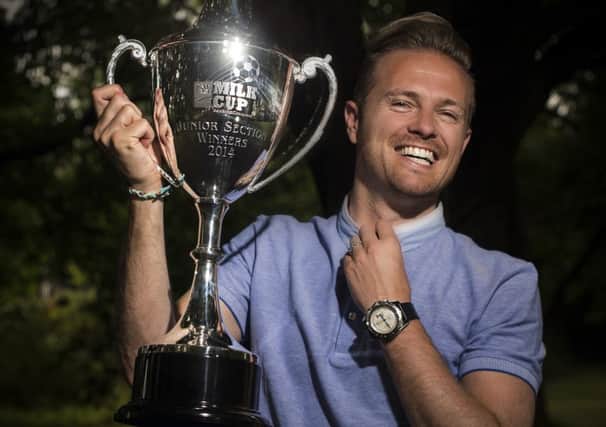 Former Westlife singer Nicky Byrne, who opened the Dale Farm Milk Cup 2014. Nicky  played the tournament on  three occasions as a professional goalkeeper.  ©Russell Pritchard