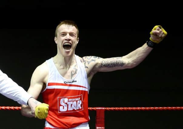 Steven Donnelly won the Irish welterweight title in Dublin.