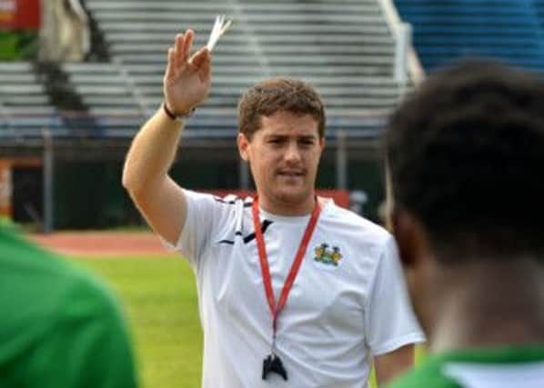 Johnny McKinstry is hoping his Sierra Leone team will be through to the next round of CAN qualifying this weekend. (Pic: Darren McKinstry)]