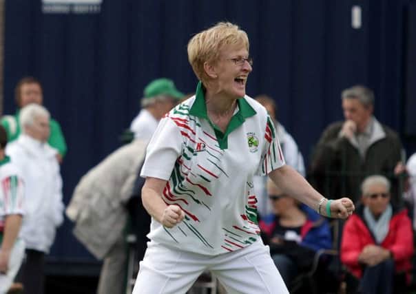 Barbara Cameron has plenty of reason to celebrate after winning her first Commonwealth Games medal. Picture: Press Eye.