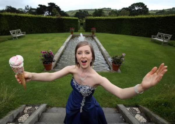 Sarah Richmond from NI Opera gets ready for Festival Italiano at Glenarm Castle from August 9-10. Across the weekend visitors will enjoy Italian opera in the walled garden on August 9 and delicious family fun with the famous Morelli's ice cream on August 10. Picture Paul Faith
For further details visit www.glenarmcastle.com