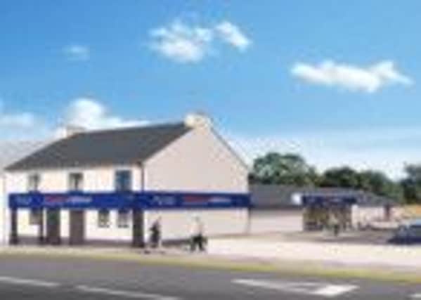 Artists impression of proposed Tesco Express in Castledawson