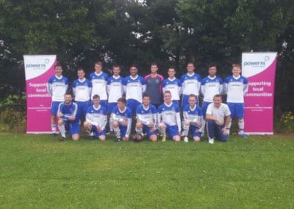 Ballykeel FC, who hosted the recent Power NI-sponsored Ian Boyd memorial football tournament.