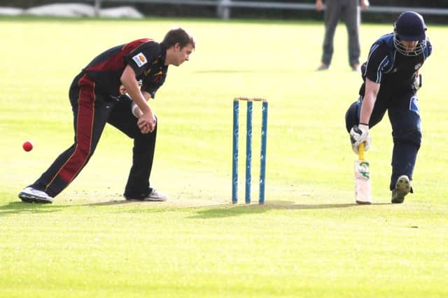 T20 action form Coleraine and Eglinton on Thursday night. PICTURE MARK JAMIESON. INCR33 CRICKET 1