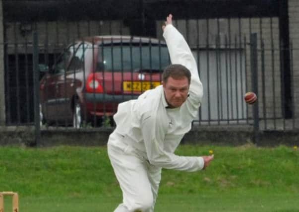 Michael Lyle returned career-best figures for Larne Firsts with four for 12 off 6.1 overs in Saturday's win over Ards.