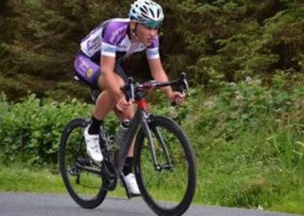 Cookstown Cycling Team's Jake Gray in action