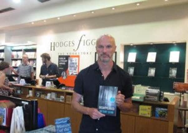 Anthony Quinn at a book signing in Hodges Figgis, Dublin