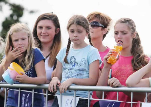 Crowds enjoy The Riverfest in Coleraine.