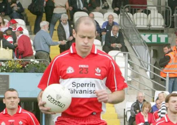 Former Derry captain Kevin McCloy.
