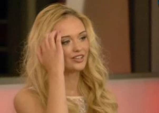 Ashleigh in the Big Brother house tonight