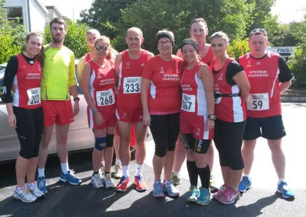 Sperrin Harriers who competed at Monaghan 10 miler on Sunday