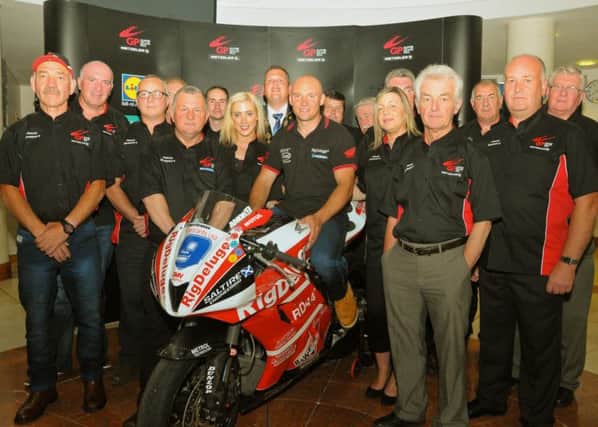 UGP Team with Keith Amor and Lisburn Mayor Councillor Andrew Ewing.