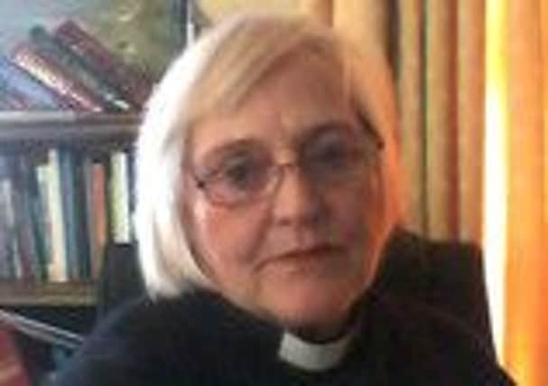 Rev Carol Harvey.