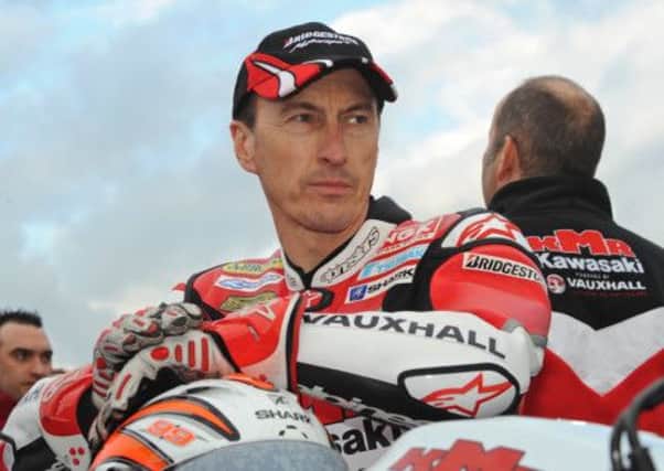 Jeremey McWilliams will race at Britsih GP. INLT 35-678-CON