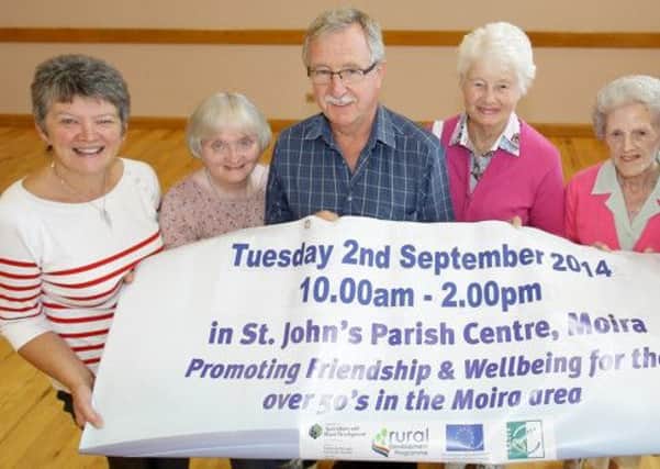 Committee members of Moira Friendship Group launching their autumn programme and open day at St John's Parish Centre, Moira. US1434-534cd  Picture: Cliff Donaldson