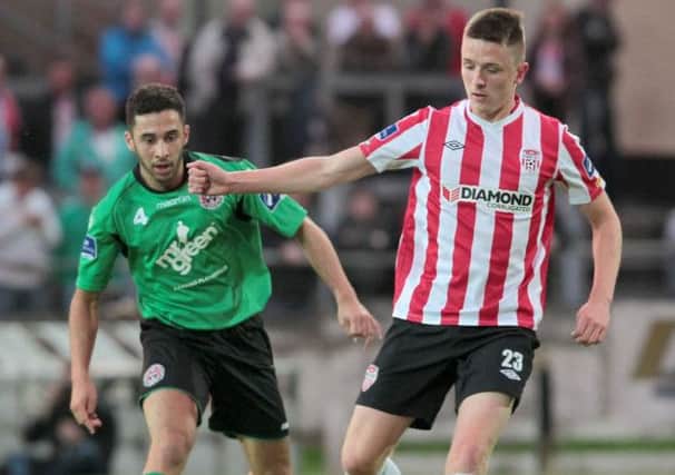 Derry City's Ryan Curran is staying at the Brandywell this season. Picture by Margaret McLaughlin