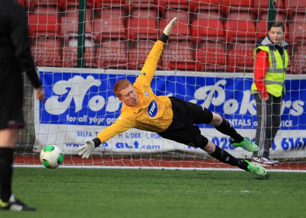 Goalkeeper Eugene Ferry is looking forward to making his debut for Institute.
