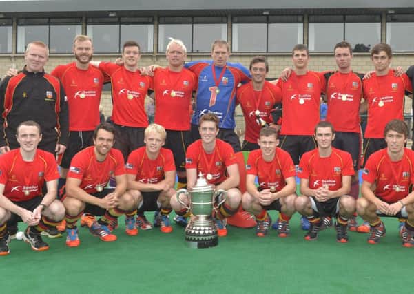 Banbridge have kicked-off their 2014/15 season with victory in the Anderson Cup. Now theyre targetting the Ulster League, Kirk Cup, All Ireland League and Irish Cup as the new campaigm comes round. Pics: Rowland White / Presseye.
