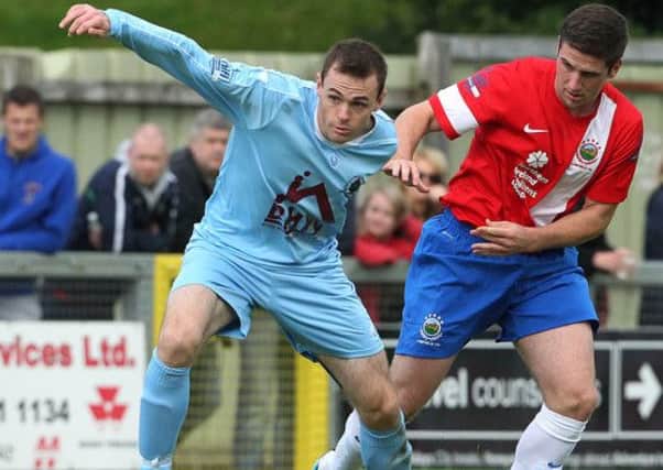 Institute's Darren McCauley is expected to join Coleraine before tonight's transfer deadline.