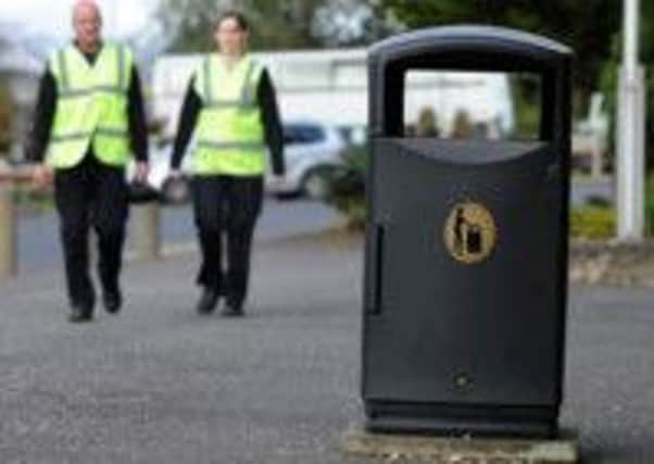Litter crackdown in Dungannon