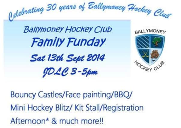 Ballymoney Hockey Club Fun Day 2014