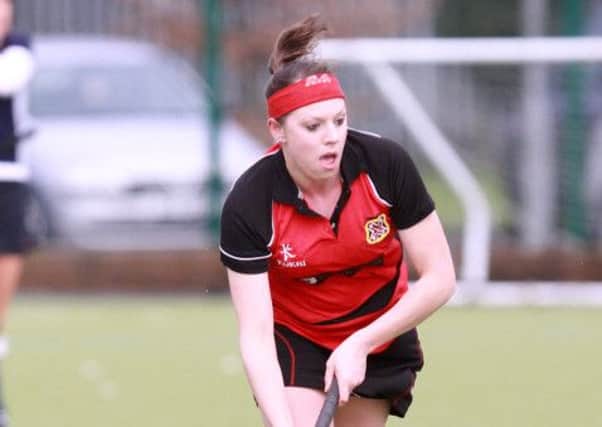 Ballymoney's new player, Emma McElwee, in action for Limavady. INLV0412-308KDR
