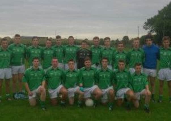 Wolfe Tones minors will take part in the All-County final on Monday night.INLM37-121