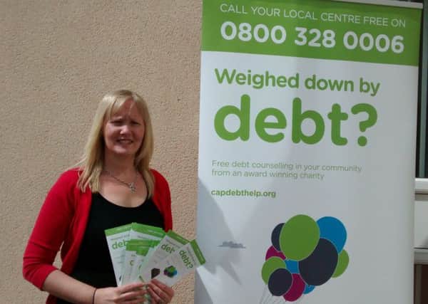 Wendy Davison, Christians Against Poverty (CAP) centre manager for Larne.  INLT 25-675-CON