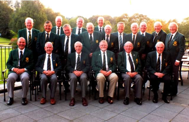 Lisburn Golf Club Past Captains who attended their Annual Dinner on Wednesday September 3.